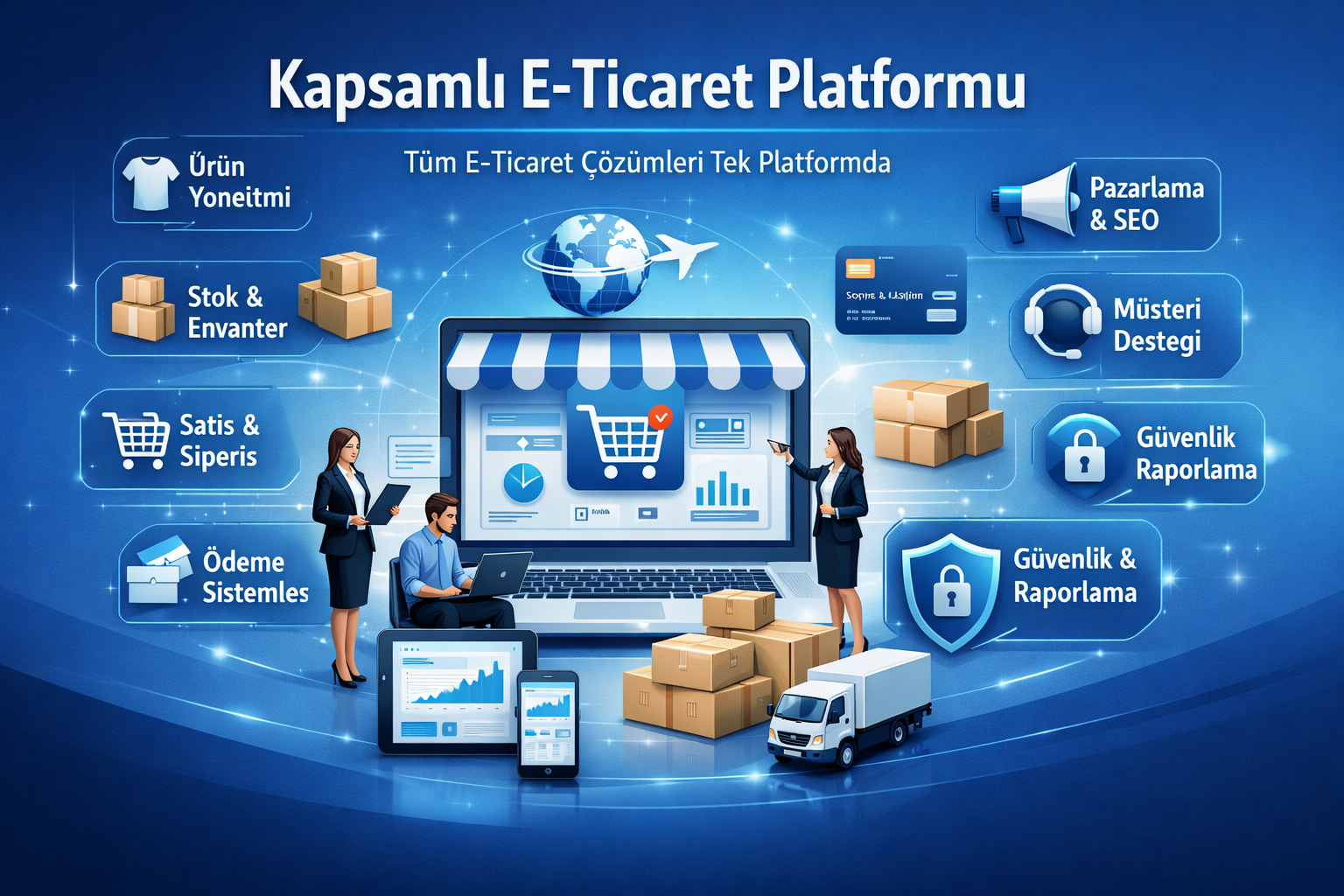 Kapsamlı E-Ticaret Platformu